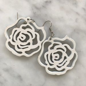 Large Flower Earrings